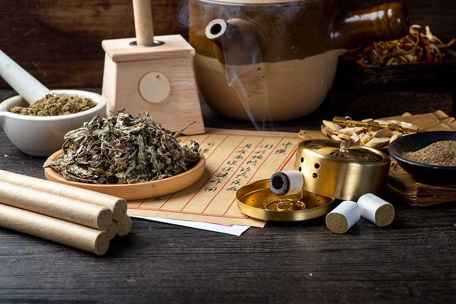 Meridian System in Complementary Therapies: Moxibustion