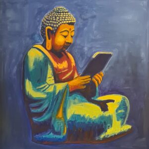 Digital-Zen-Buddha-Painting