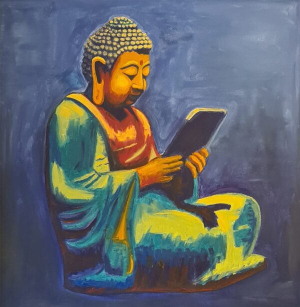 Digital-Zen-Buddha-Painting